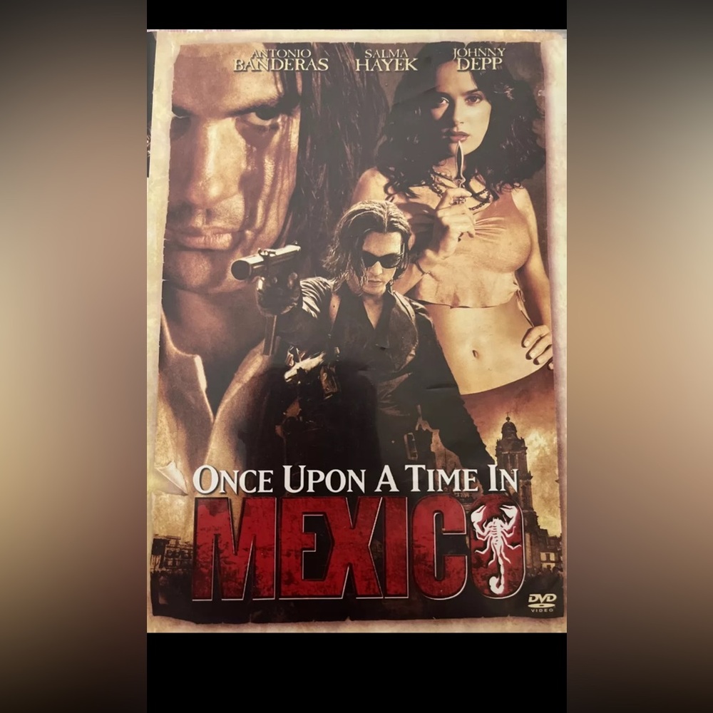 Once Upon a Time in Mexico DVD